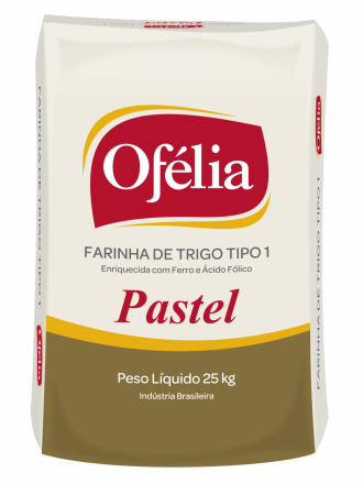 FARINHA DE TRIGO 25KG PARA PASTEL PAPEL